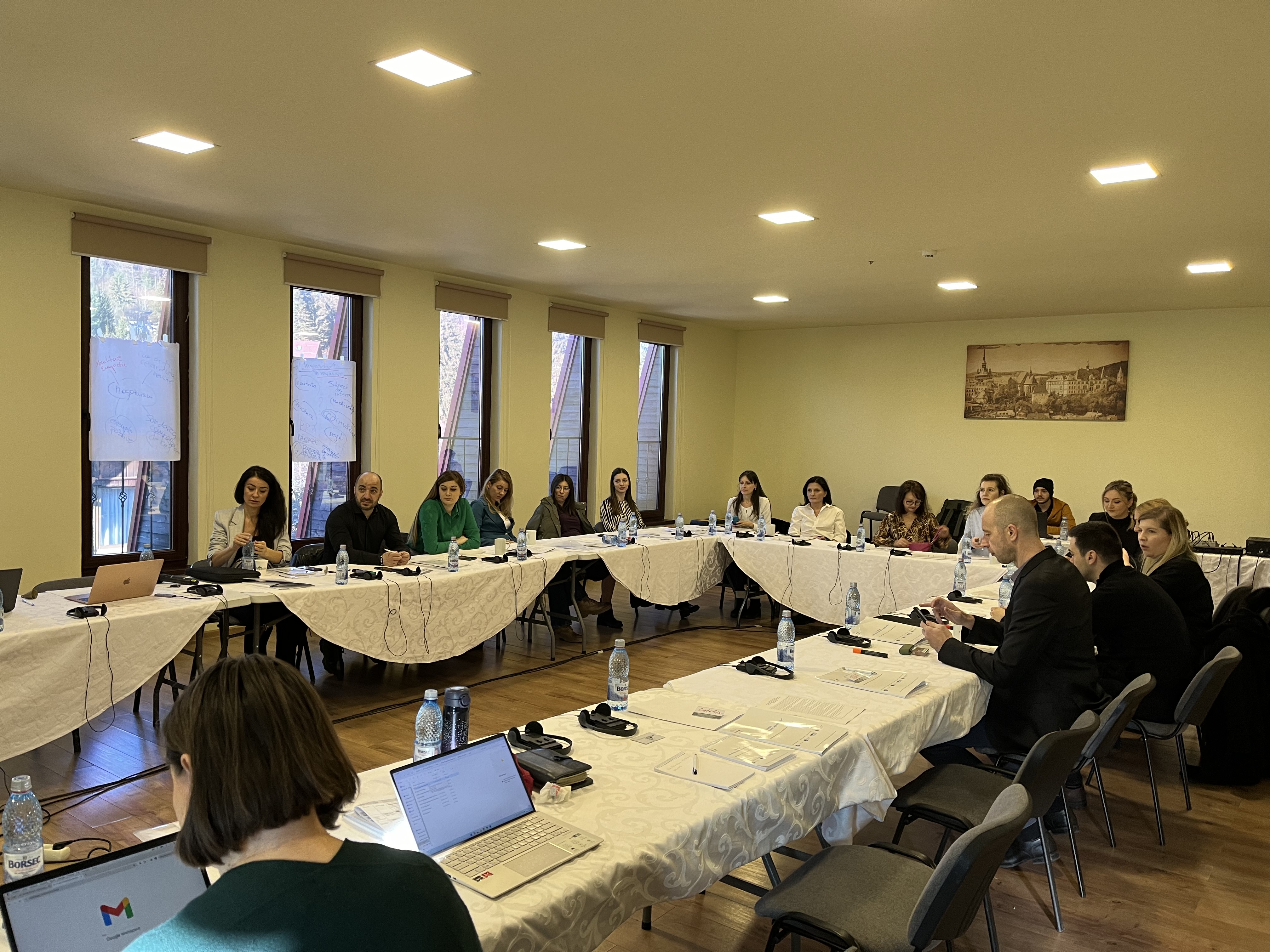 Prima sesiune de formare de formatori în domeniul „Copiii - victime ale infracţiunilor”, Predeal, 7 – 9 februarie 2024