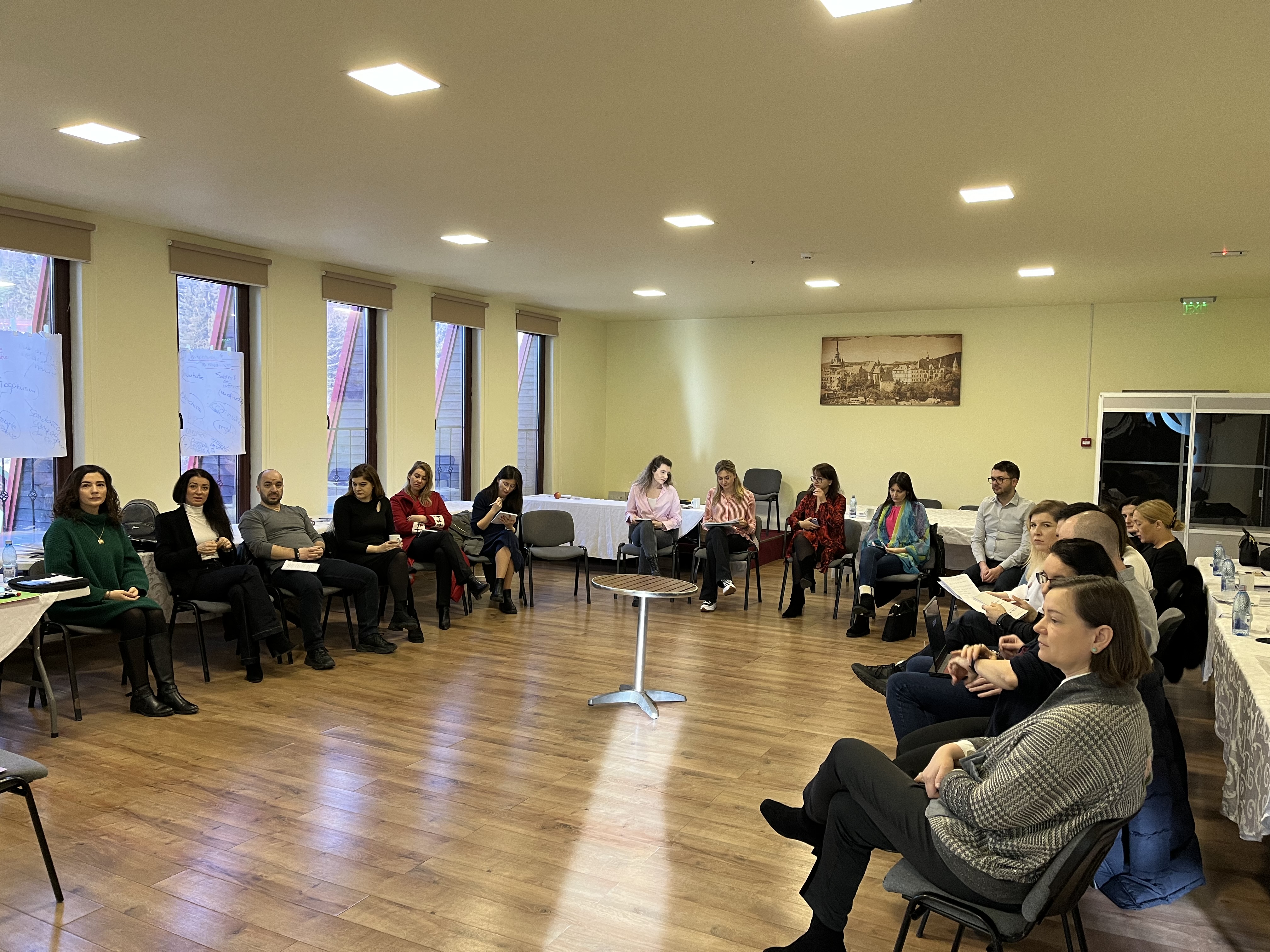 Prima sesiune de formare de formatori în domeniul „Copiii - victime ale infracţiunilor”, Predeal, 7 – 9 februarie 2024